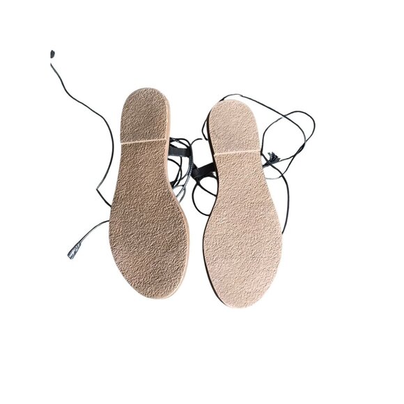 Madewell Black Leather Gladiator Sandals - Picture 7 of 9